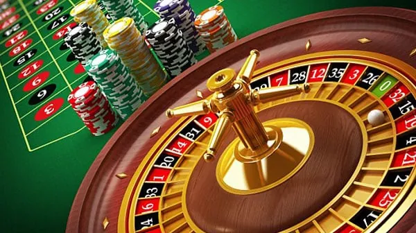 Person playing poker on mobile